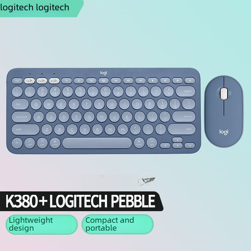 Logitech Pebble K390 Wireless Mouse & Keyboard Combo Set