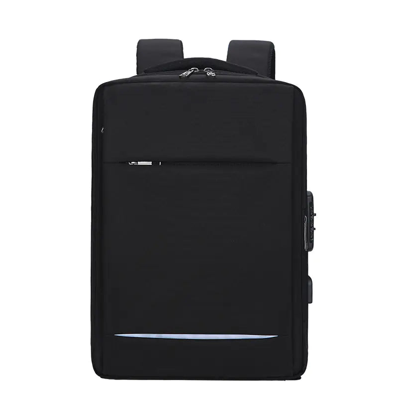 Professional 17.3" Travel & Work Laptop Bag with Anti‑Theft Style Zippers
