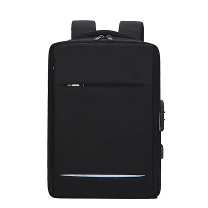 Professional 17.3" Travel & Work Laptop Bag with Anti‑Theft Style Zippers