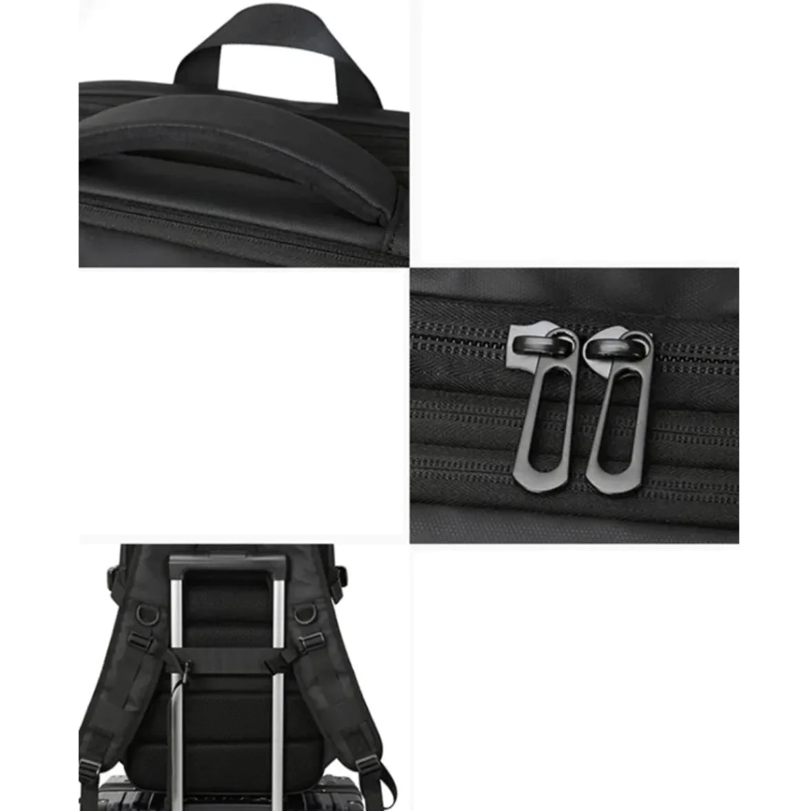 FLCC Expandable Waterproof Laptop Backpack