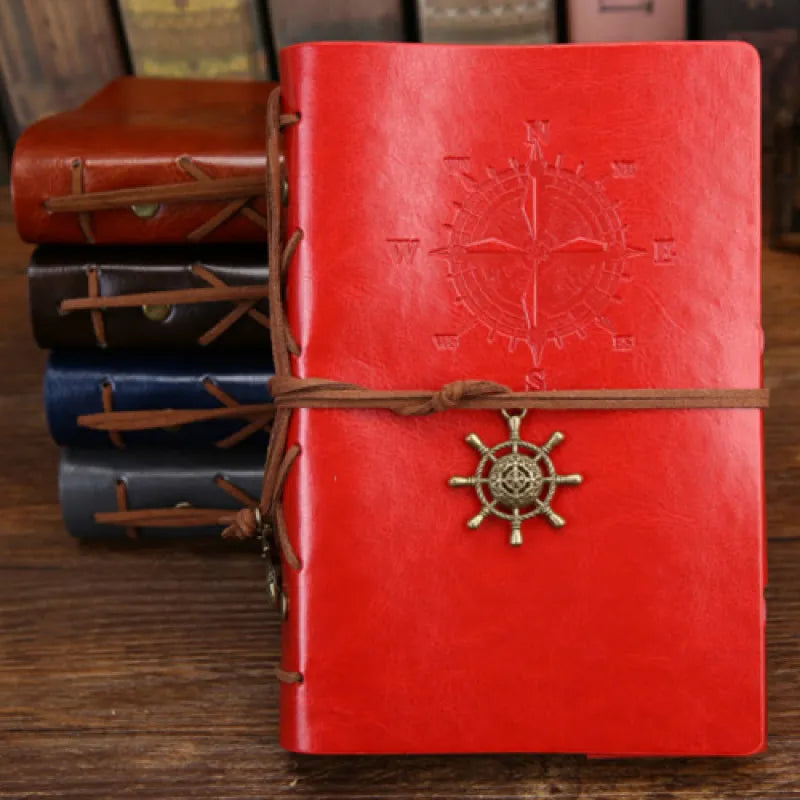 Nautical Compass Engraved Notebook