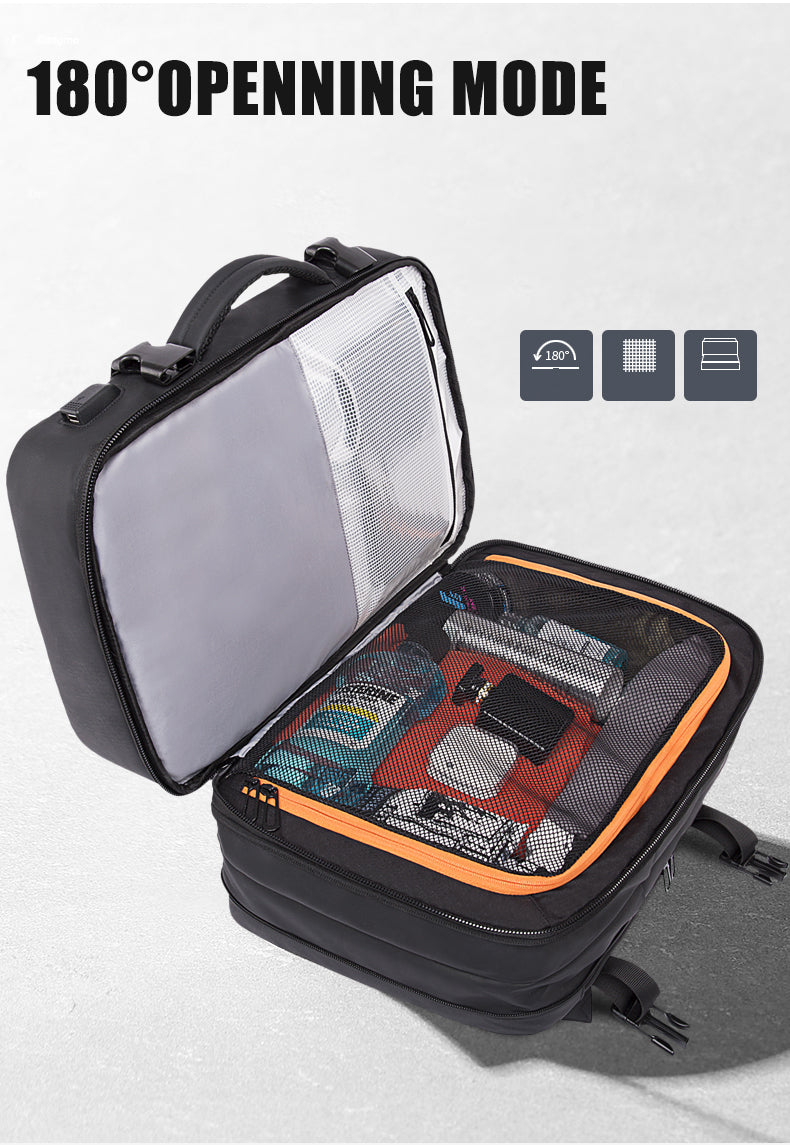 Business Padded Expandable Laptop Backpack