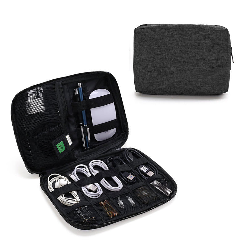 Wholesale Multi‑Pocket Charging Cable Storage Bag — Compact Travel Tech Organizer