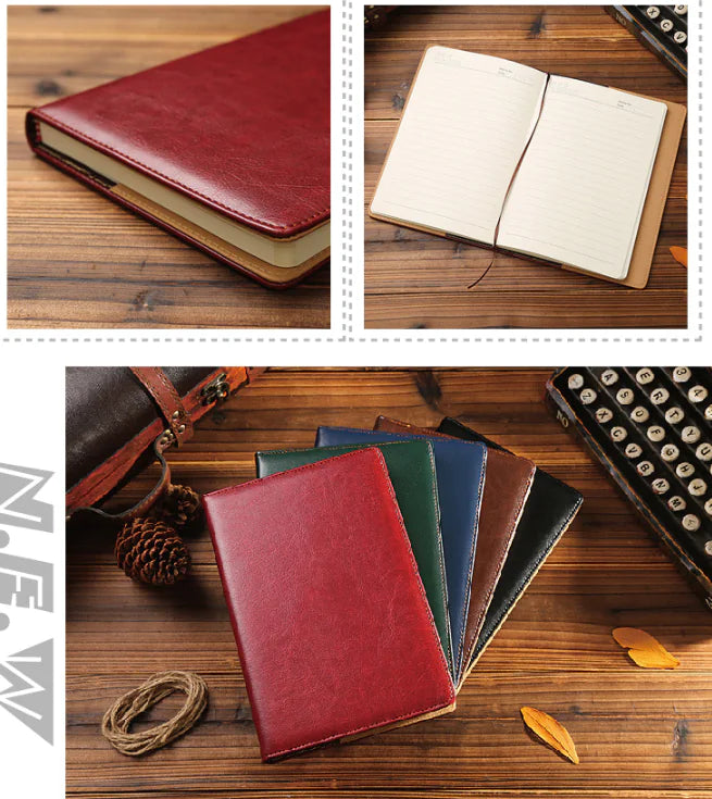 Custom Faux Leather Notebook & Journal (8.35 × 5.79 in)