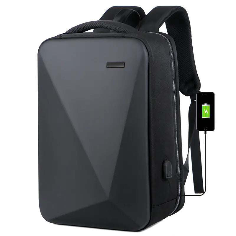 Professional Hard‑Shell Anti‑Theft Laptop Backpack with USB Port (20L–35L)