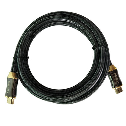 HDMI 2.0 Zinc Alloy Cable - 4K, 60hz, Pure Copper Conductor, Triple‑Shielded (1–10 m)