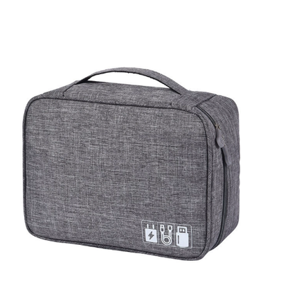 Shock‑Resistant Multi-Functional Electronics Accessory Organizer Bag