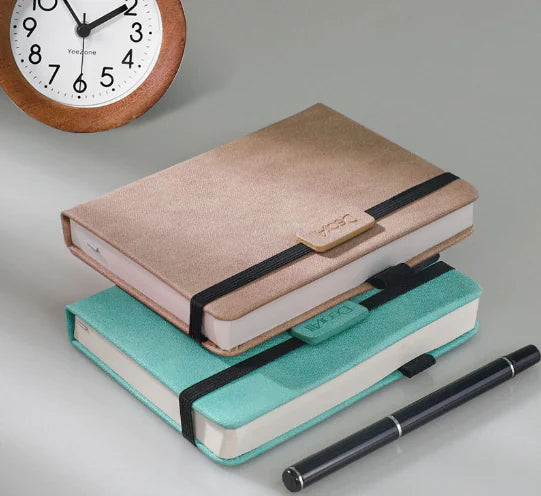 Vintage Leather Business Notebook