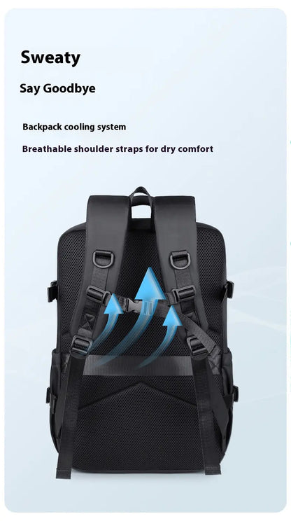 Business‑Class Oxford Laptop Backpack for Work & Travel (25L - 35L)