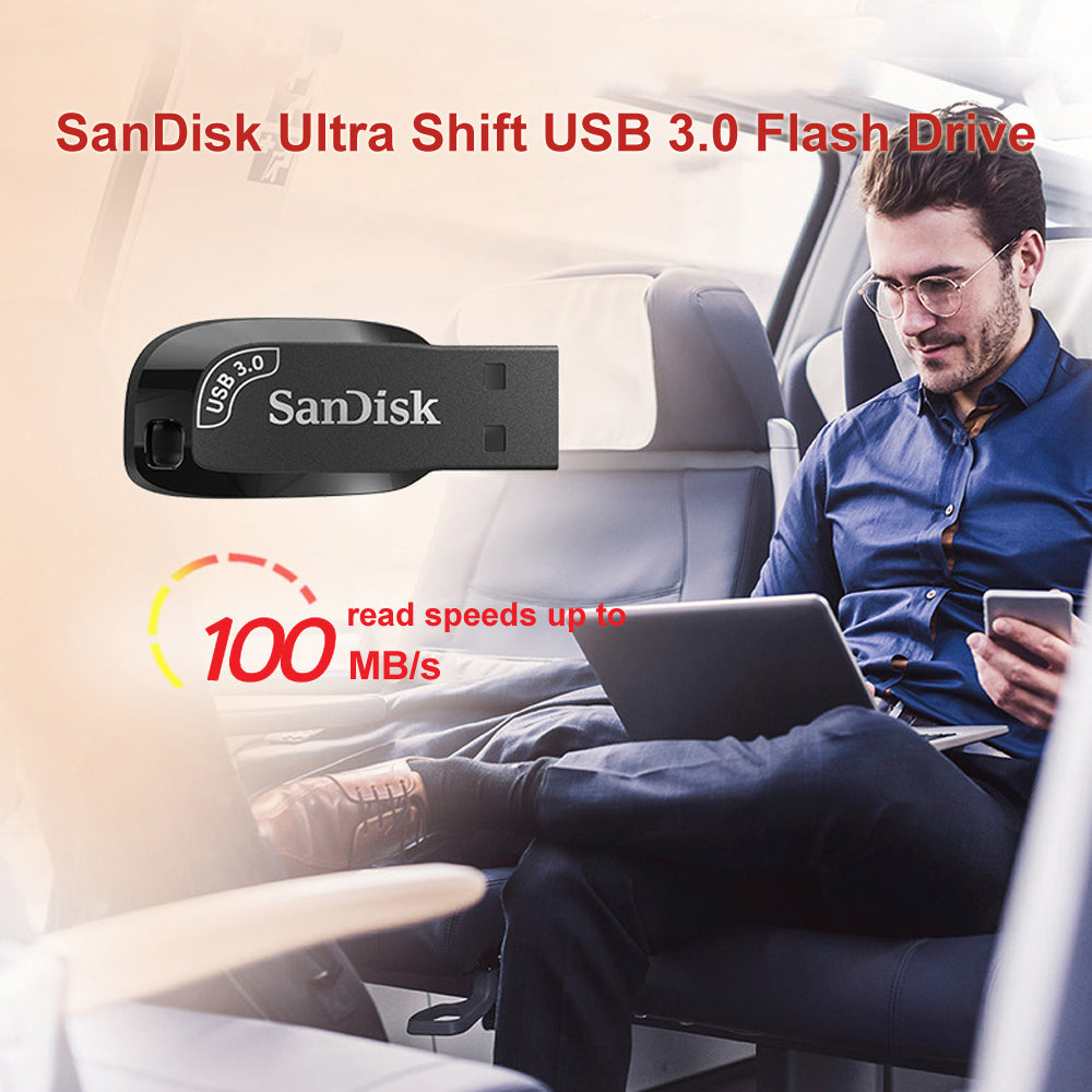 SanDisk CZ410 Mini USB 3.0 Flash Drive (32GB-256GB)