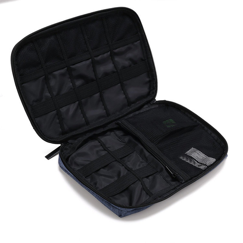 Wholesale Multi‑Pocket Charging Cable Storage Bag — Compact Travel Tech Organizer