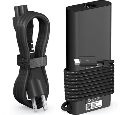 Slim 130W USB‑C Laptop Charger - Replacement Power Adapter for USB‑C Laptops