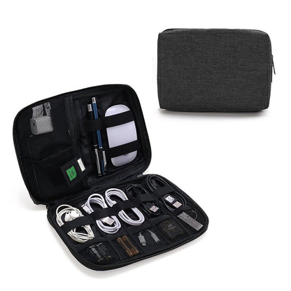 Wholesale Multi‑Pocket Charging Cable Storage Bag — Compact Travel Tech Organizer