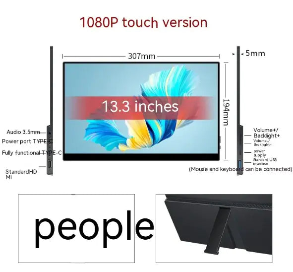 Portable Touchscreen Monitor (#5 - 15")