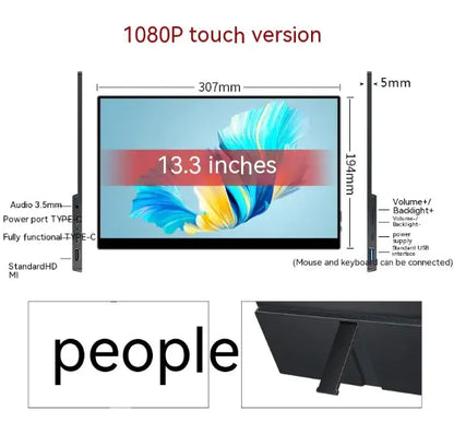 Portable Touchscreen Monitor (#5 - 15")