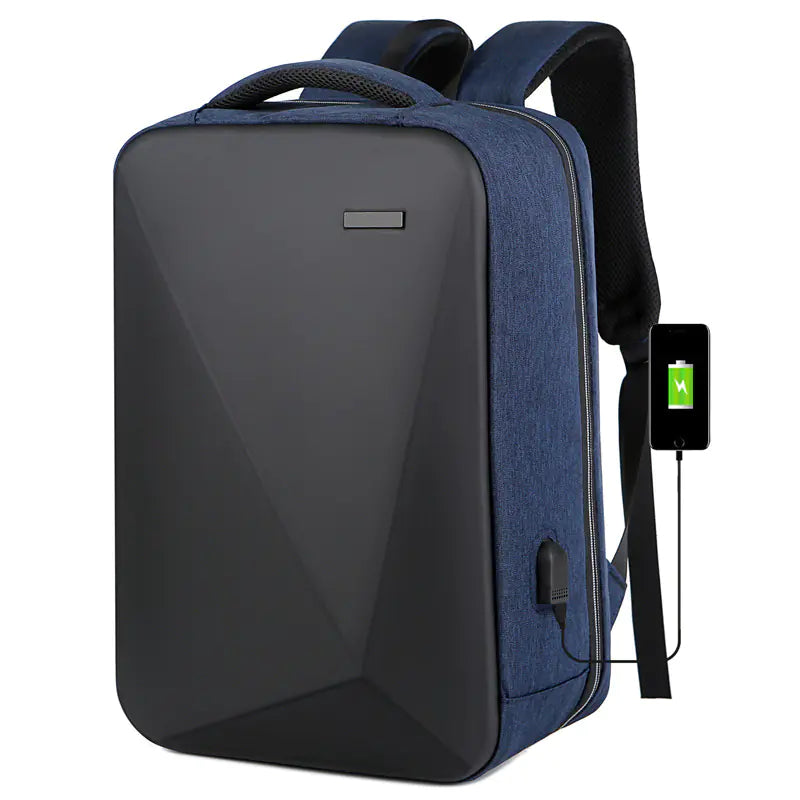 Professional Hard‑Shell Anti‑Theft Laptop Backpack with USB Port (20L–35L)