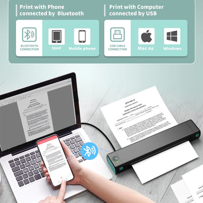 A4 Portable Wireless Thermal Printer (#1)