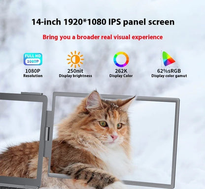 Portable Dual-Screen Display (#6 - 14")