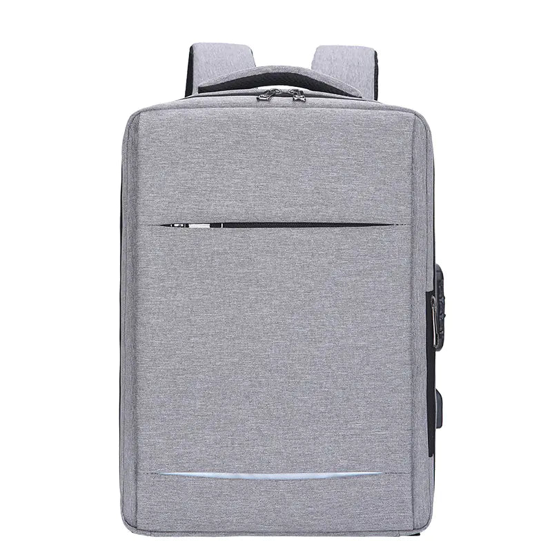 Professional 17.3" Travel & Work Laptop Bag with Anti‑Theft Style Zippers