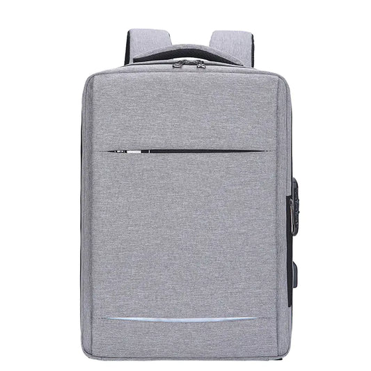 Professional 17.3" Travel & Work Laptop Bag with Anti‑Theft Style Zippers