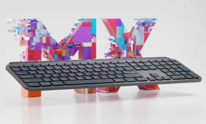 Logitech MX Keys Full‑Size Wireless Keyboard
