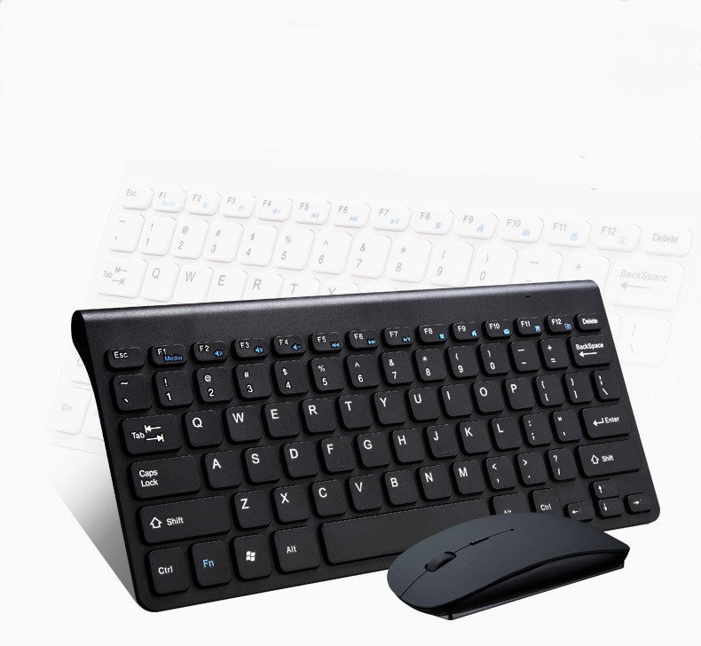Ultra‑Slim Wireless Keyboard & Mouse Desktop Set