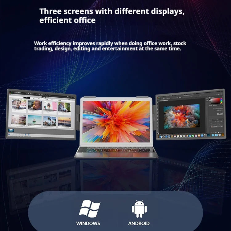 Portable Dual-Screen Display (#6 - 14")