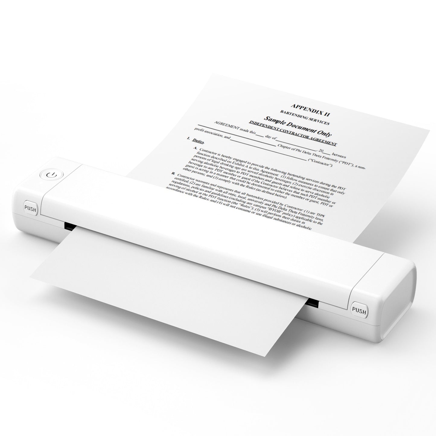 A4 Portable Wireless Thermal Printer (#1)