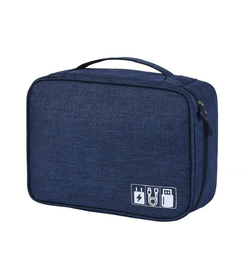 Shock‑Resistant Multi-Functional Electronics Accessory Organizer Bag