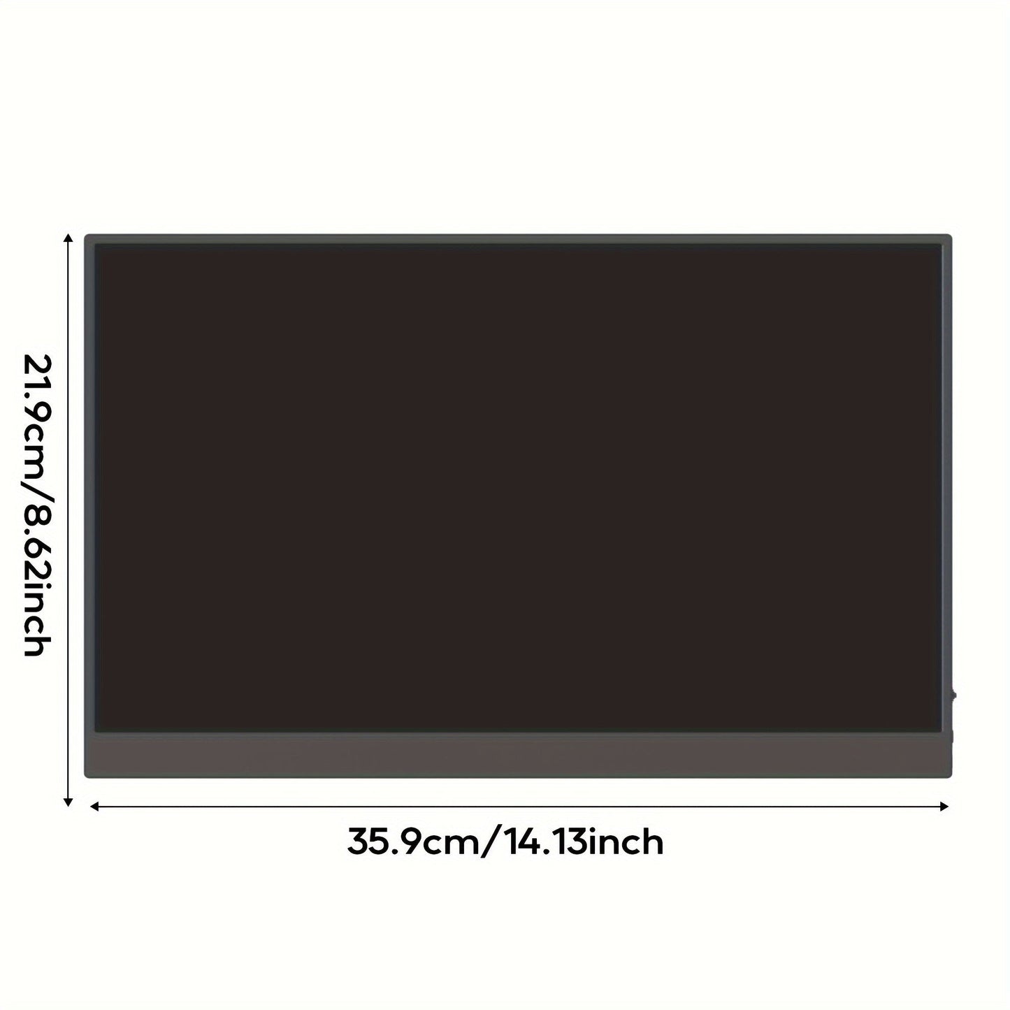 NNETM 15.6" Portable Monitor – 1080P FHD IPS Display with USB-C & Dual Speakers-1
