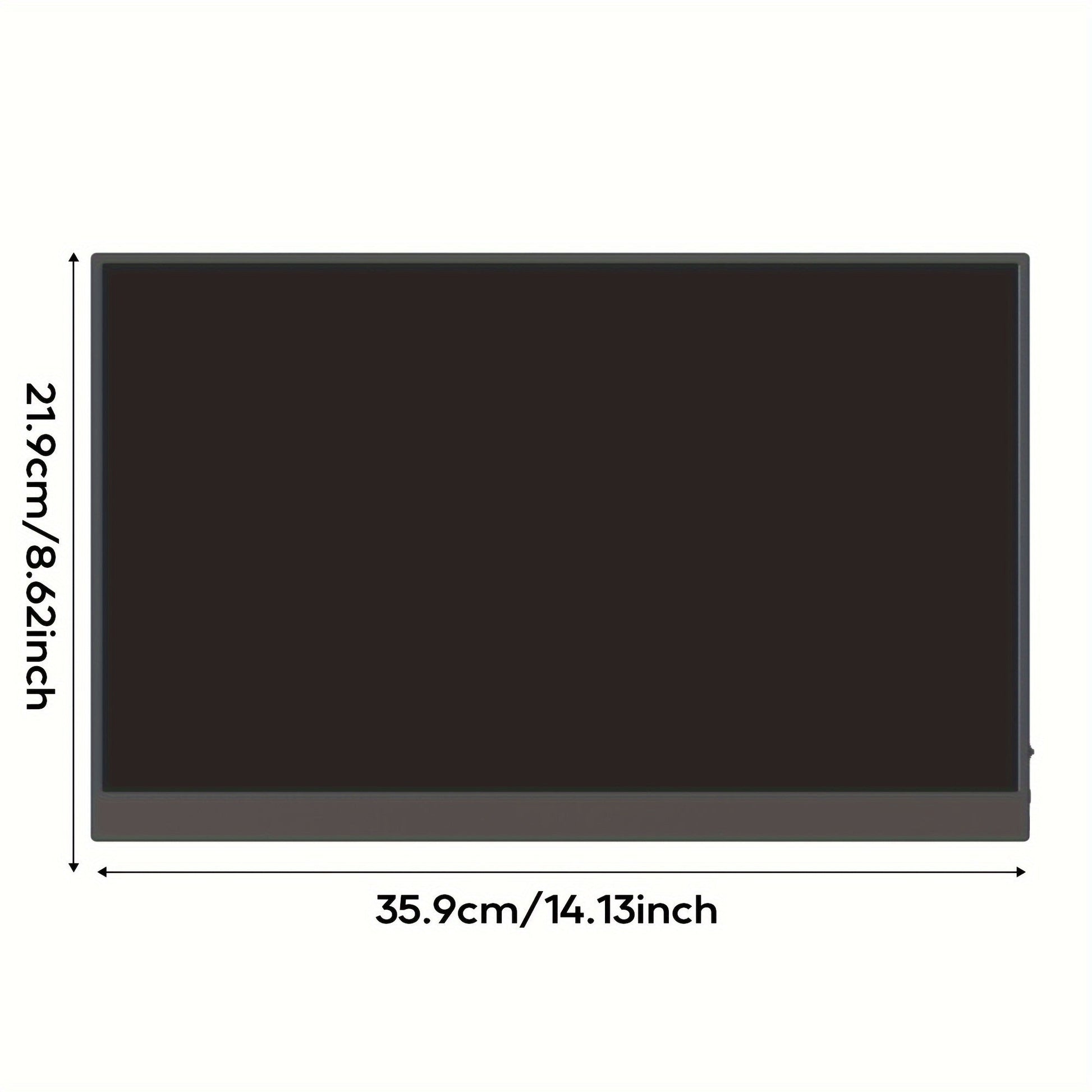 NNETM 15.6" Portable Monitor – 1080P FHD IPS Display with USB-C & Dual Speakers-1