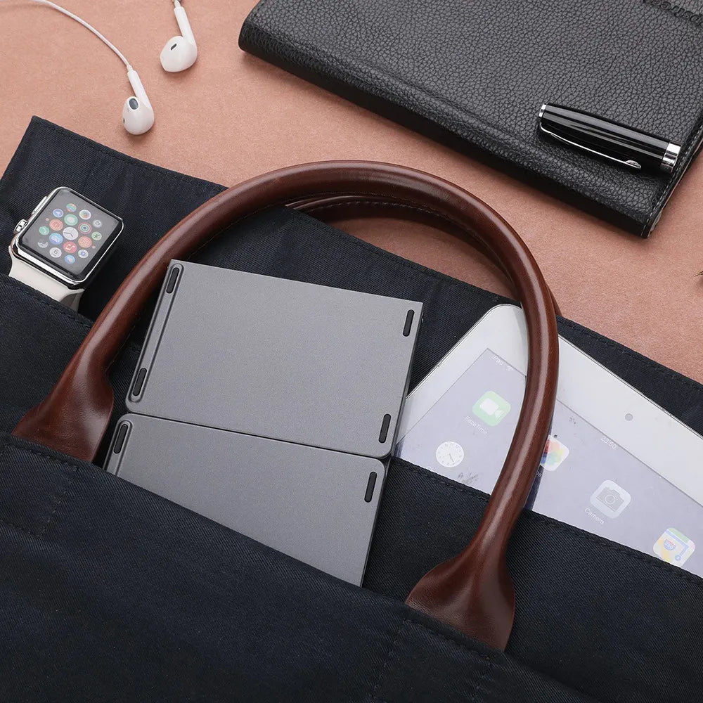 Universal Tri-Fold Mini-Keyboard with Integrated Touchpad