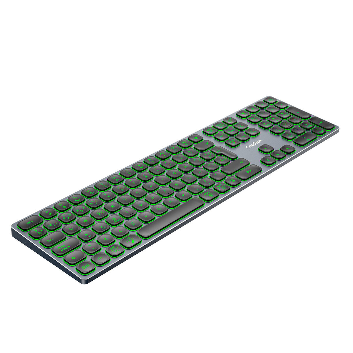 CoolBox COO‑TEW02‑BKB 2.4G Wireless Keyboard and Mouse Set - Black
