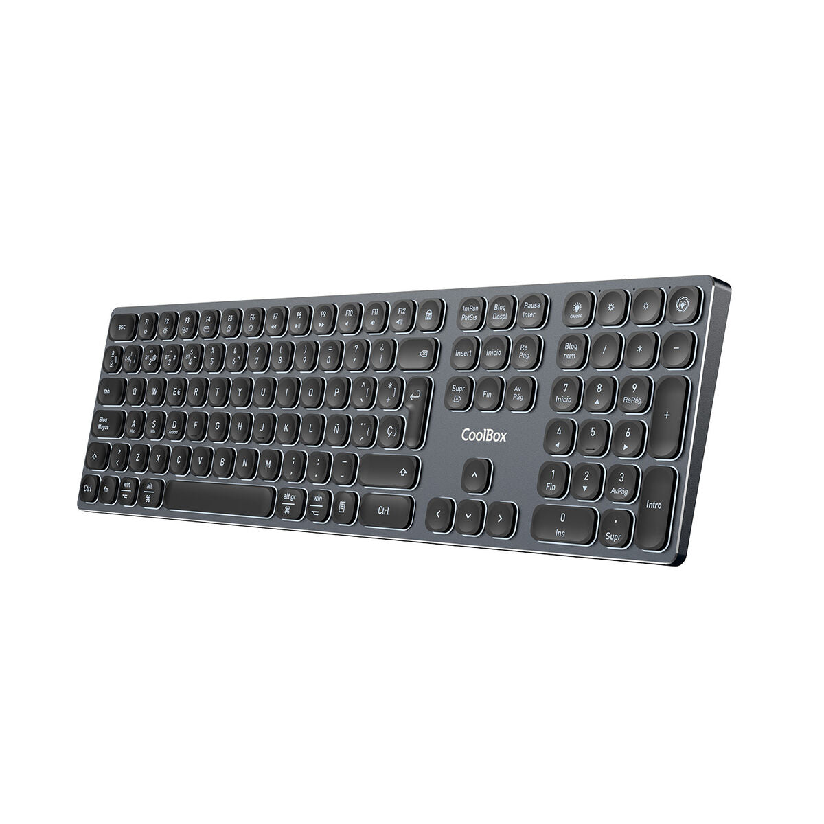 CoolBox COO‑TEW02‑BKB 2.4G Wireless Keyboard and Mouse Set - Black