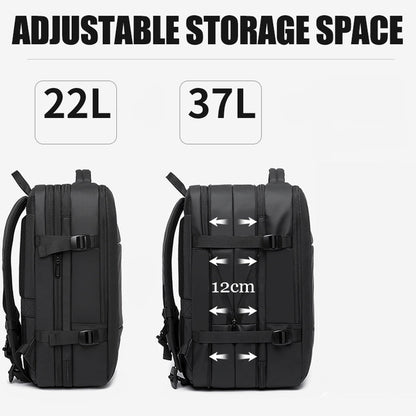 Business Padded Expandable Laptop Backpack