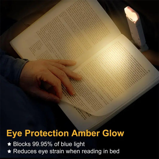 LED Book Light - USB Rechargeable Reading Light