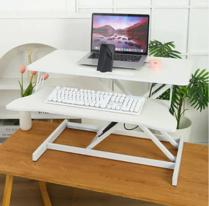 32" Adjustable Height Desktop Workstation