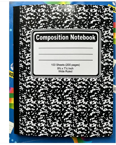 Composition Loose-Leaf Notepad