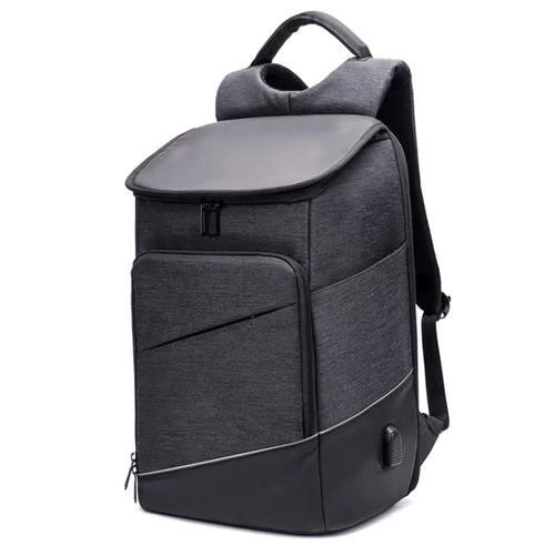 Shock‑Resistant Waterproof Laptop Backpack with USB Port (20–35 L)