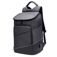 Shock‑Resistant Waterproof Laptop Backpack with USB Port (20–35 L)