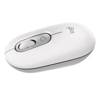 Logitech POP Mouse - Compact, Bluetooth, and Ambidextrous - (White)