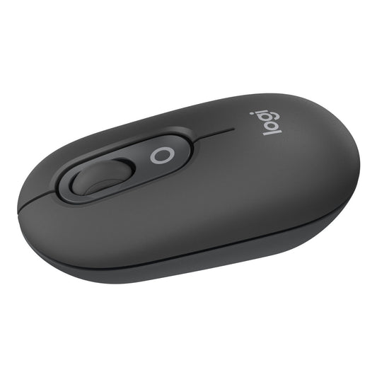 Logitech POP Mouse - Compact, Bluetooth, & Ambidextrous - (Graphite)-0