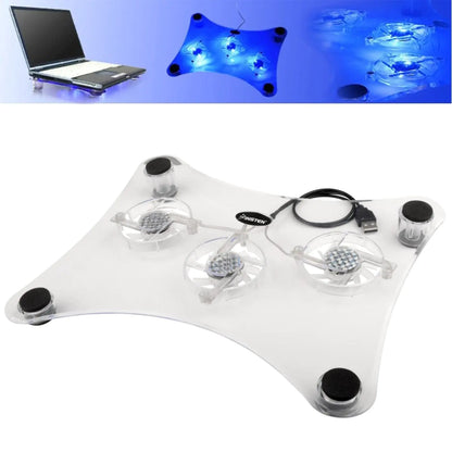 SANOXY Triple‑Fan USB Laptop Cooling Pad