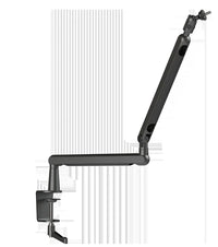 Universal Adjustable Microphone Arm Bracket for Studio, Office, and Home Office