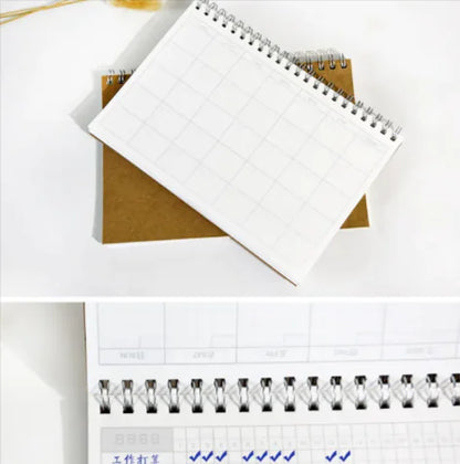 Daily Planner & Notebook (5" x 7")