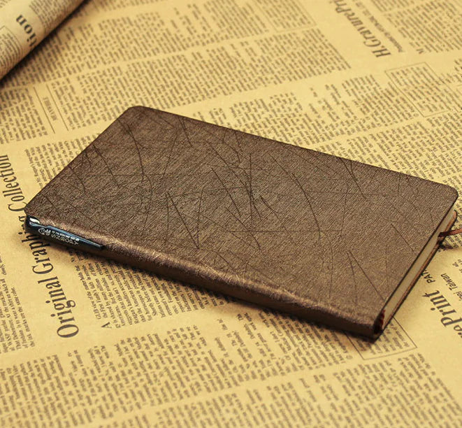 Pocket Size Notebook with Pen Slot (4 × 6 in)