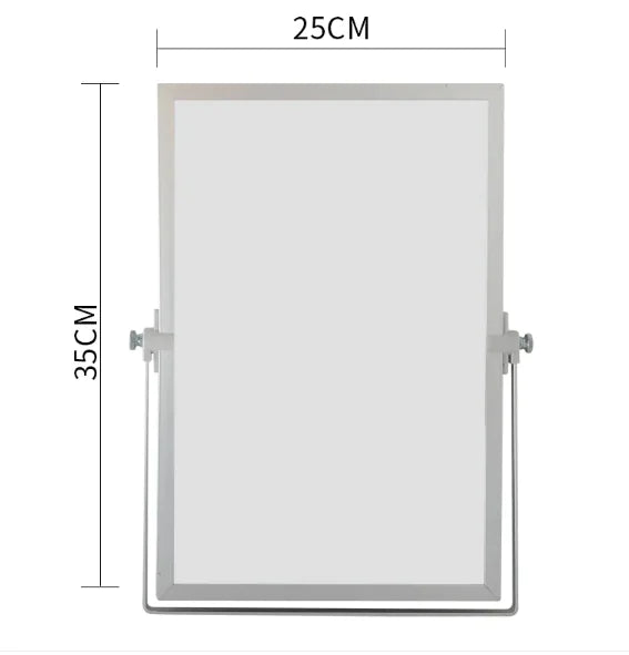 DualScribe Two‑Sided Magnetic Desktop Calendar & Whiteboard