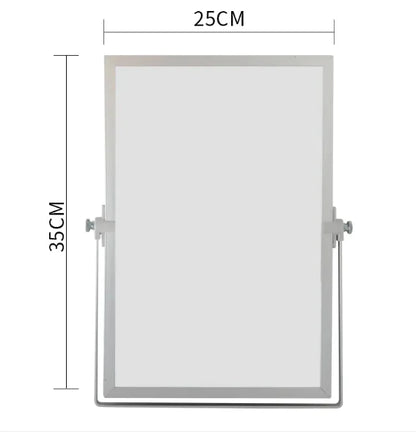 DualScribe Two‑Sided Magnetic Desktop Calendar & Whiteboard
