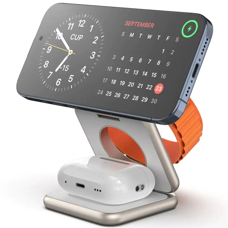 3-in-1 Folding Magnetic Wireless Charger