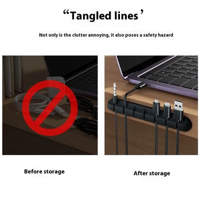 Cable Organizer & Holder for Home and Office